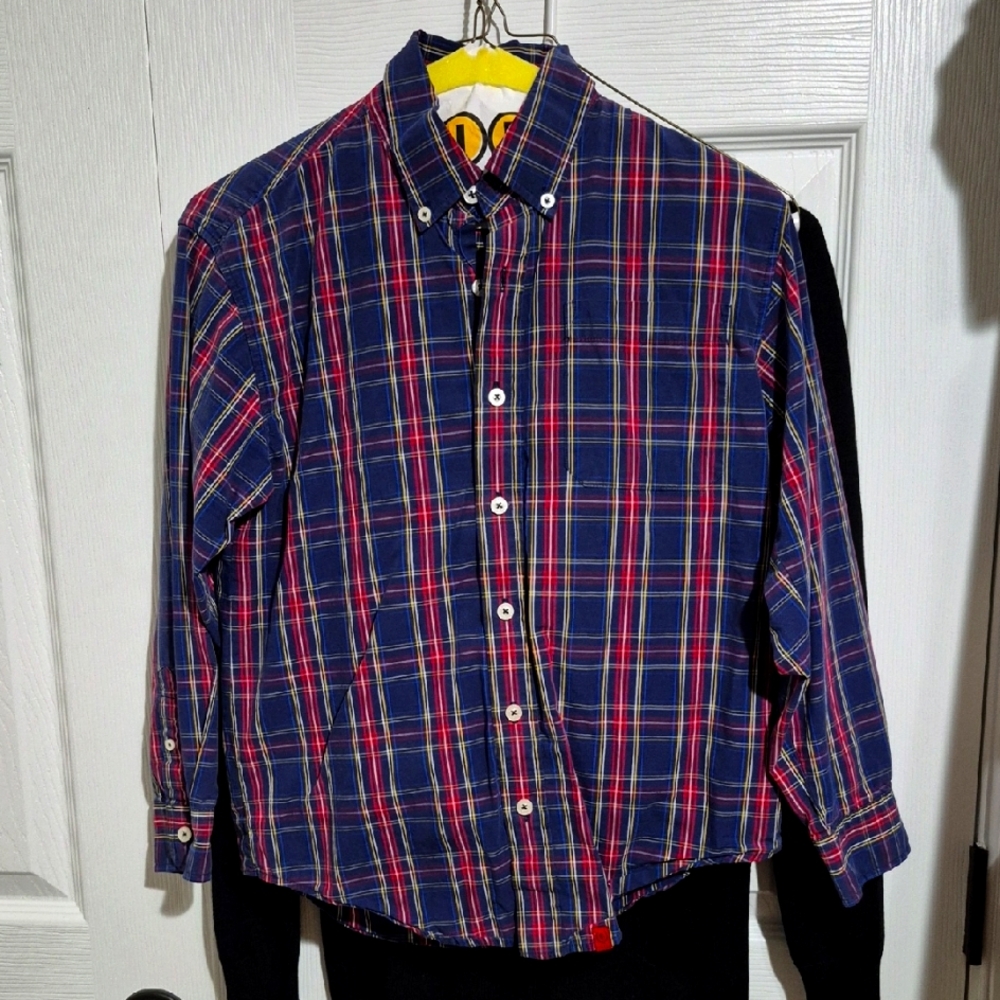 Izod Multicolor Plaid Shirt